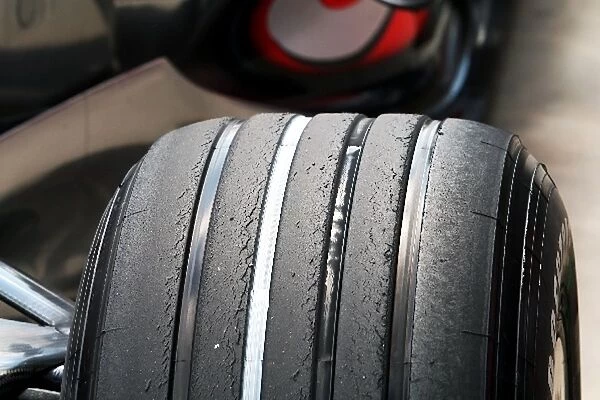 Formula One World Championship: Tyres on a McLaren Mercedes MP4  /  23