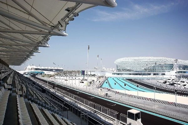 Formula One World Championship: View from support paddock grandstand