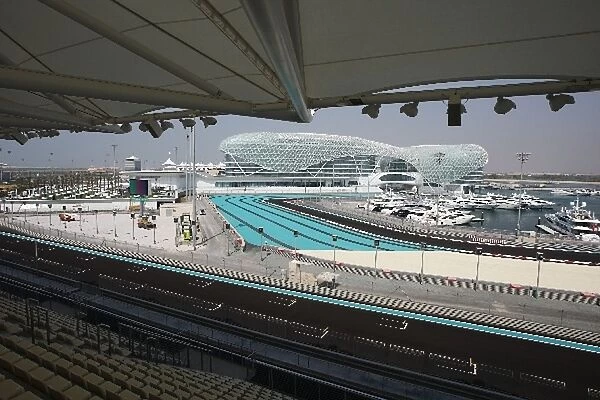 Formula One World Championship: View from Support Race Pit Grandstand