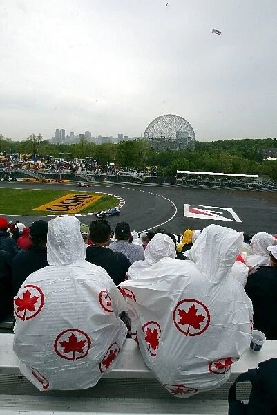 Formula One World Championship: Wet Canadian F1 fans