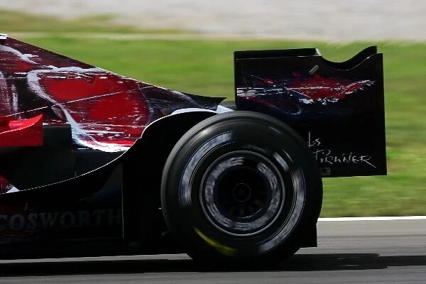 Formula One World Championship: Wheel cover on the Scuderia Toro Rosso STR01