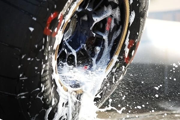 Formula One World Championship: Wheel washing