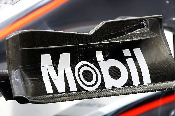 Formula One World Championship: The front wing of the McLaren Mercedes MP4  /  20