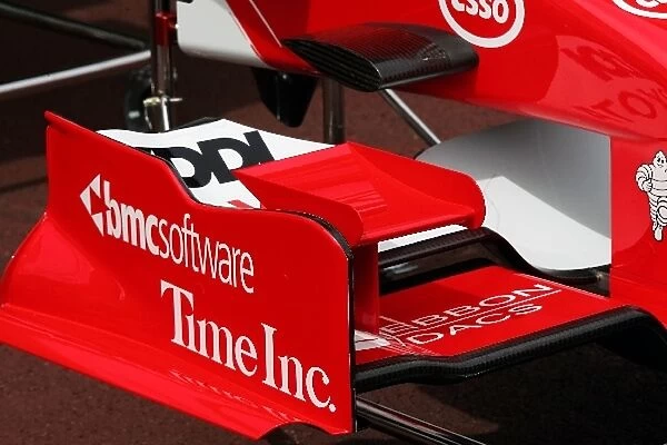Formula One World Championship: Winglet on the Toyota TF105 front wing