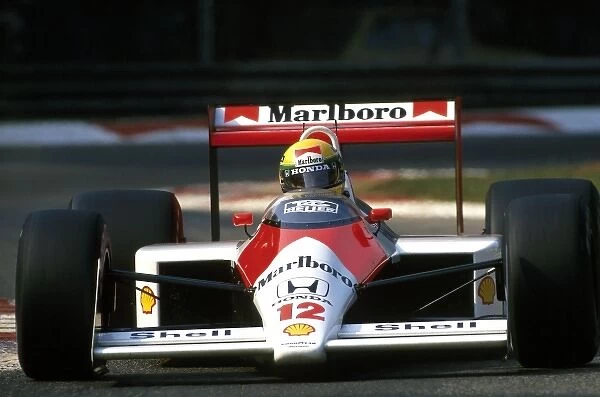 Formula One World Championship: Winner Ayrton Senna Mclaren MP4-4