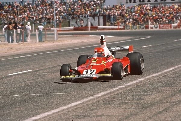 Formula One World Championship: Winner Niki Lauda Ferrari 312T