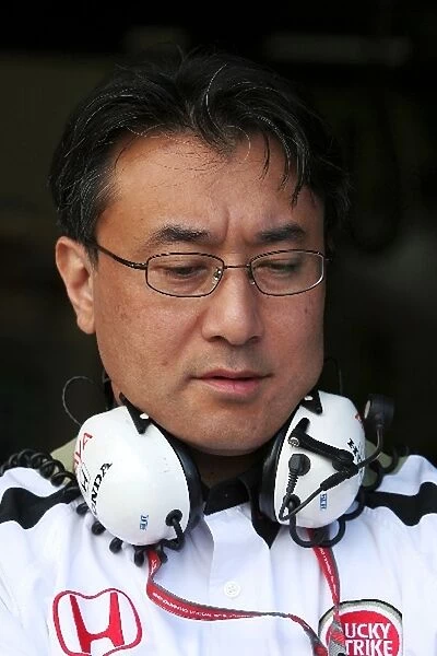 Formula One World Championship: Yosuke Sekino, Technical Director, Honda Racing Development