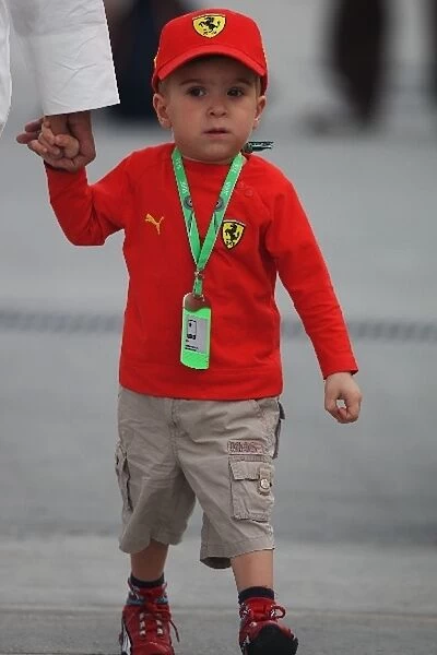 Formula One World Championship: A young Ferrari fan