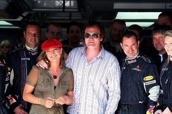 Formula One World Championship: Zo├½ Bell Stuntwoman and Actress with Quentin Tarantino Film Director