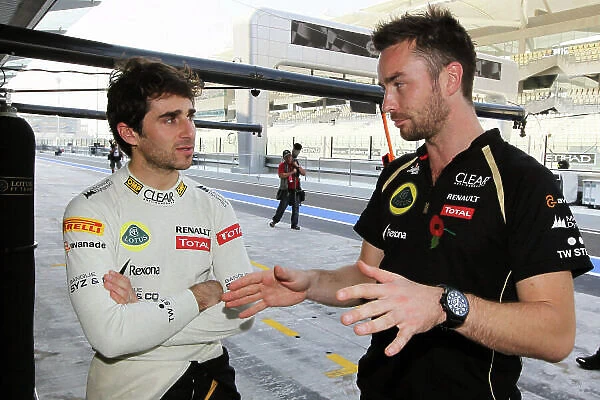 Formula One Young Drivers Test, Day One, Yas Marina Circuit, Abu Dhabi, UAE, Tuesday 6 November 2012