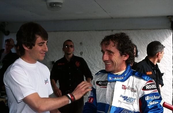 French GT Championship: Alain Prost Exagon Engineering with his son Nicolas Prost