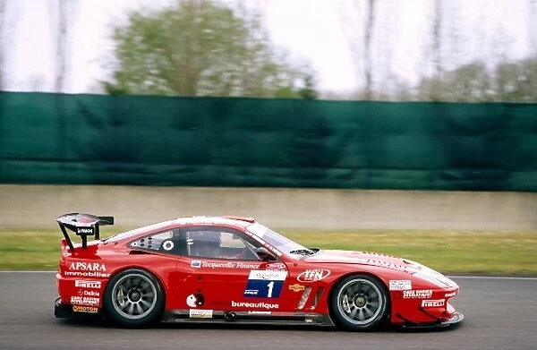 French GT Championship: Olivier Dupard  /  Patrice Goueslard Ferrari 550 Maranello finished 2nd in race 2