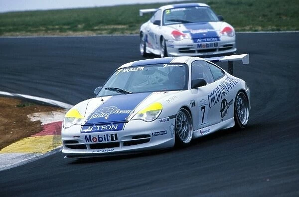 French Porsche Carrera Cup: Porsche Carrera Cup, Rd2, Ledanon, France. 28 April 2002