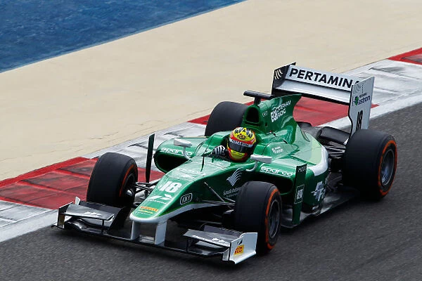 G7C6372. 2014 GP2 Series Test 2. Bahrain International Circuit, Bahrain