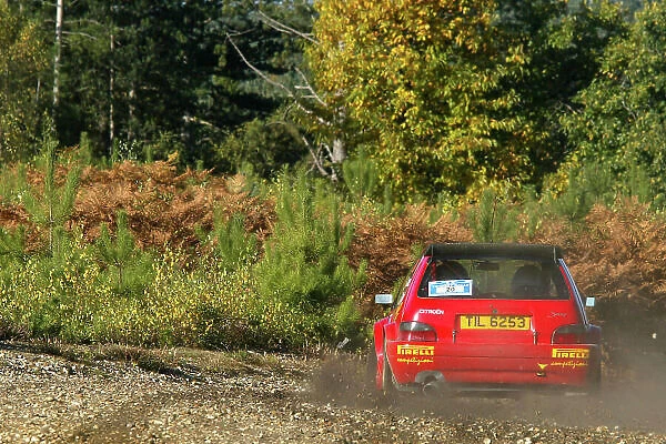 Gareth Jones / Stewart Merry Tempest Rally 2003. World Copyright - jakob Ebrey / LAT Photographic
