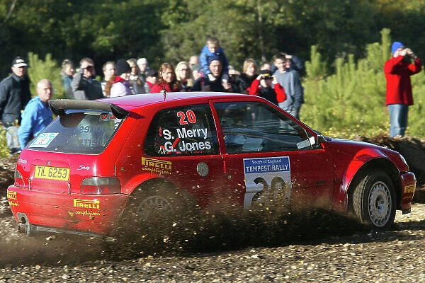 Gareth Jones / Stewart Merry Tempest Rally 2003. World Copyright - jakob Ebrey / LAT Photographic