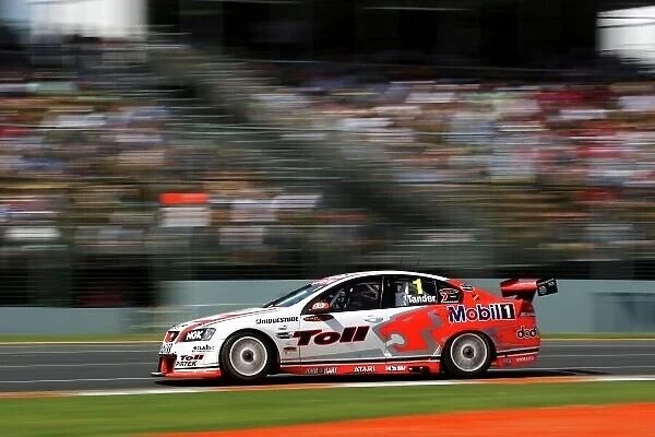 08av8. Garth Tander (AUS) Toll HRT Racing won all three races to help Holden