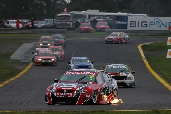 Garth Tander (Aust) and Rick Kelly Aust) HSV Commodore started teh Sandown 500 from pole position Betta Electrical