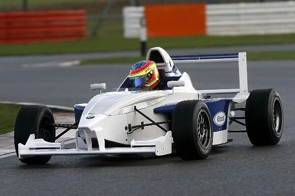 General Testing: Kazeem Manzur tests a Formula BMW car