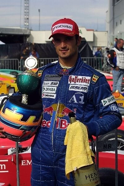 German Formula Three Championship: Second place driver Vitantonio Liuzzi, Opel Team BSR