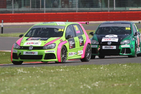 Gilham2. 2014 Volkswagen Racing Cup,. Silverstone 31st May -1st June