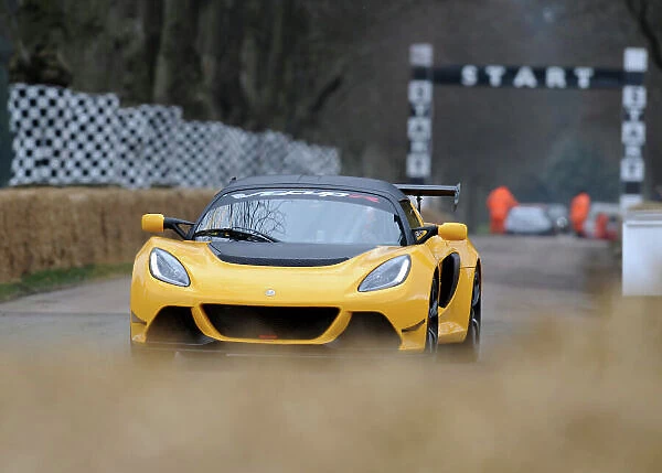 Goodwood Estate, West Sussex.England 20th March 2013 Lotus Evora Martin Donnelly World Copyright: Jeff Bloxham / LAT Photographic Ref: Digital Image Only