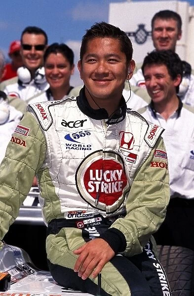 Goodwood Festival of Speed: BAR test driver Ryo Fukuda demonstrated the 2001 BAR Honda 003