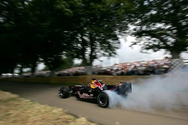 Goodwood Festival of Speed: Michael Ammermuller Red Bull Racing Test Driver