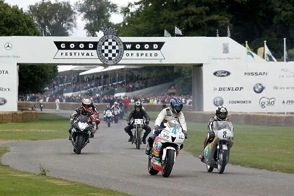 Goodwood Festival Of Speed: Motorcycle action