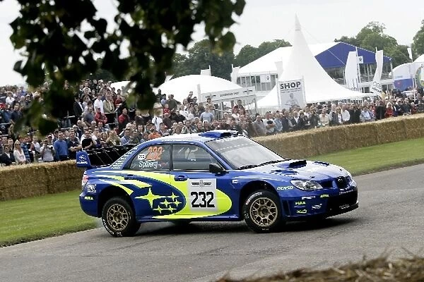 Goodwood Festival of Speed: Petter Solberg, Subaru Impreza WRC