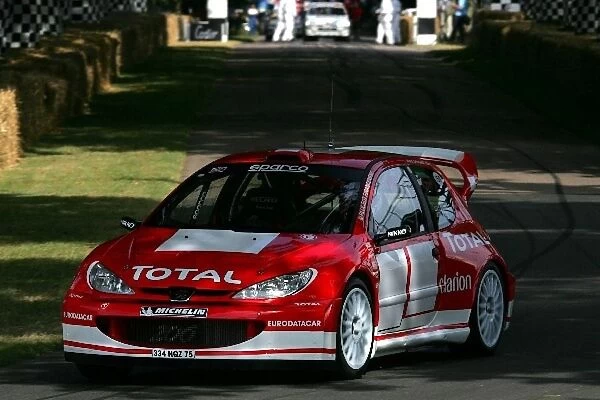 Goodwood Festival of Speed: Richard Burns ex Peugeot 206 WRC