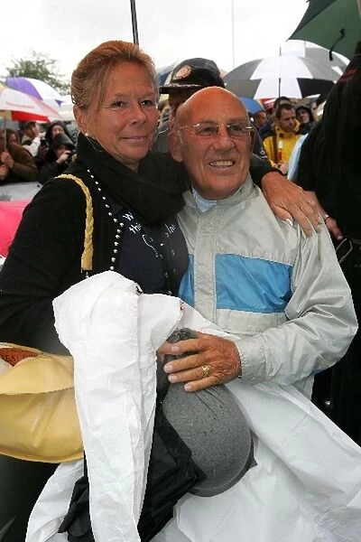 Goodwood Festival of Speed: Sir Stirling Moss with his wife