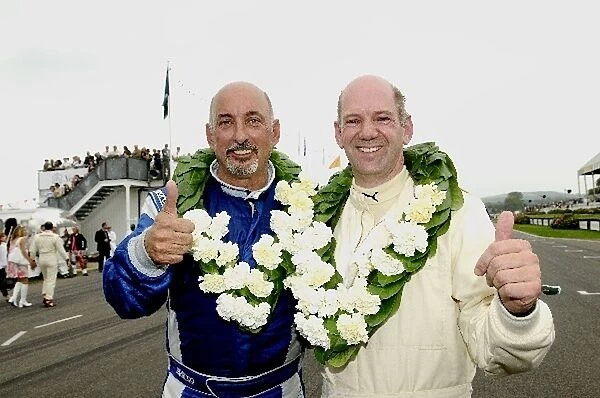Goodwood Revival: Bobby Rahal and Adrian Newey won the TT Race