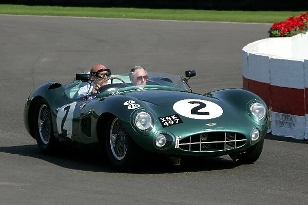 Goodwood Revival: Sir Stirling Moss with Jack Brabham