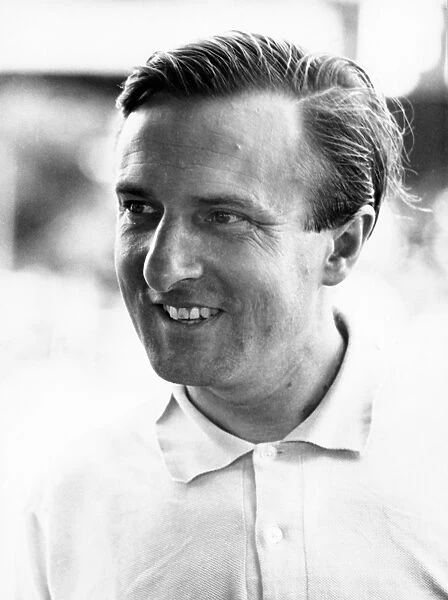 Goodwood, West Sussex. 29th August 1964: Sir Jack Sears, , 4th position, member of the John Willment racing team, portrait