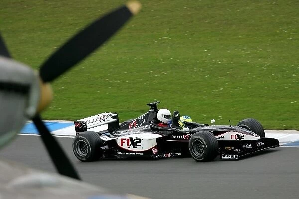 GP Live: Zsolt Baumgartner Minardi F1x2: GP Live, Donington Park, England, 18 May 2007