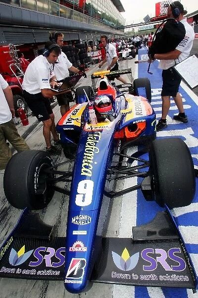 GP2: Adam Carroll Racing Engineering: GP2 Series, Rd 11, Qualifying Day, Monza, Italy, 8 September 2006