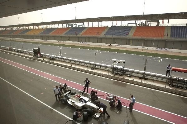 GP2 Asia Series: Barwa Campos Team practice pit stops