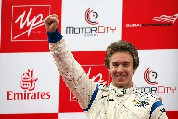 GP2 Asia Series: Davide Valsecchi Durango on the podium