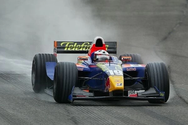GP2: Borja Garcia Racing Engineering leaves the pits