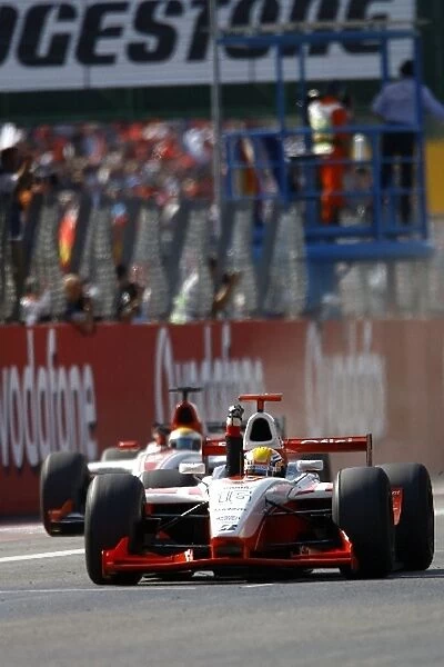 GP2: Giorgio Pantano FMS International takes the win in race 2
