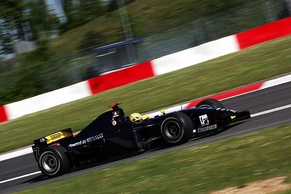 GP2: Giorgio Pantano Super Nova: GP2, Rds 6 & 7, Nurburgring, Germany, Qualifying 27 May 2005
