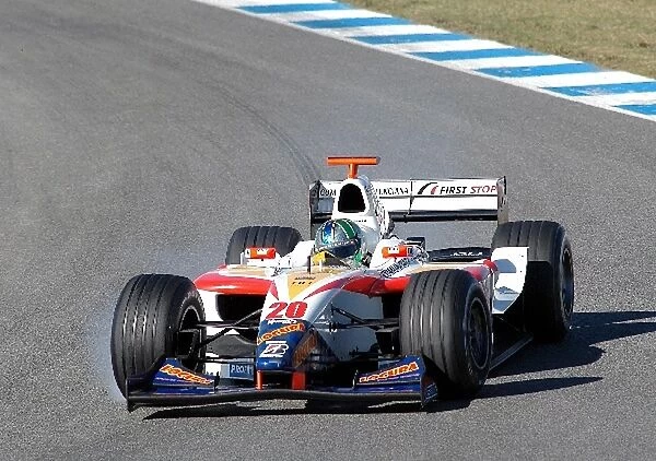 GP2: Lucas Di Grassi Campos Racing: GP2 Testing, Day 1, Jerez, Spain. 9 November 2005
