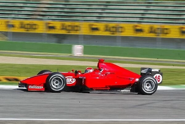 GP2: Mathias Lauda Coloni: GP2, Rd 1, San Marino Grand Prix, Imola, Italy, 22 April 2005