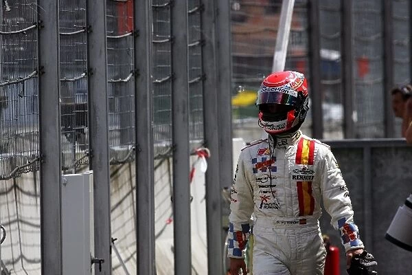 GP2: Sergio Hernandez Campos Racing retired from the race