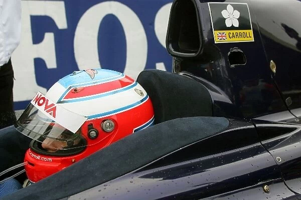 GP2 Series: Adam Carroll Super Nova on the grid