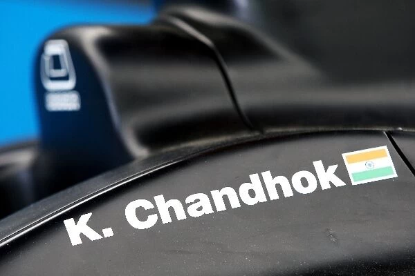 GP2 Series: Car of Karun Chandhok Ocean Racing Technology