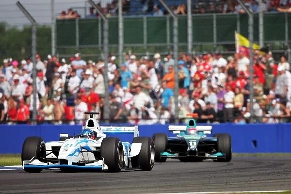 GP2 Series: Clivio Piccione DPR ahead of Nelson Piquet Jnr Piquet Sport