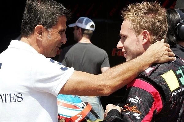 GP2 Series: Enrico Zanarini Driver Manager with Adam Carroll FMS International
