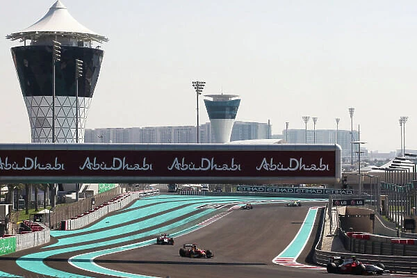 GP2 Series Final, Yas Marina Circuit, Abu Dhabi, UAE, Race 2, Sunday 13 November 2011
